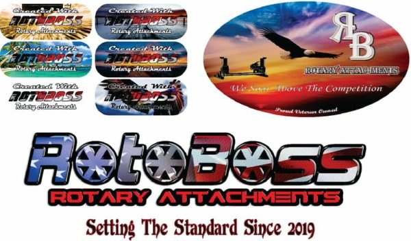 RotoBoss™ Stickers