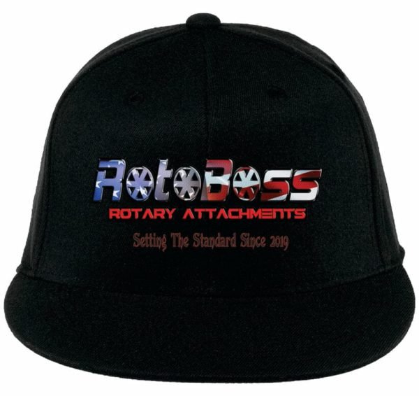 RotoBoss™ Flexfit L/XL Hat (Black)