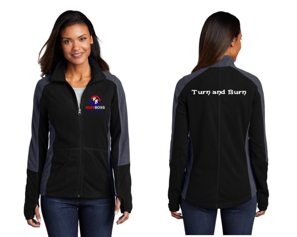 RotoBoss™ Ladies Spinning Logo(Color) Fleece Jacket