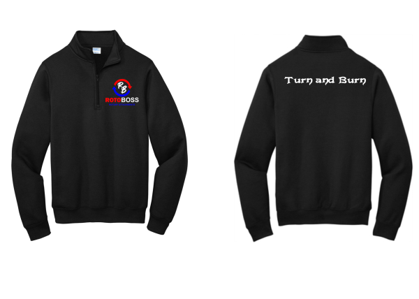 RotoBoss™ Mens Spinning Logo(Color) Fleece Jacket - Image 2