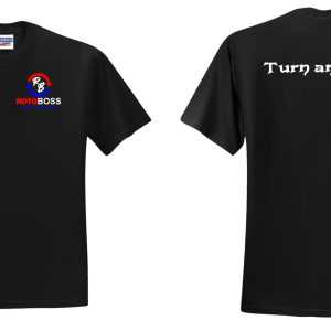 RotoBoss™ Spinning Logo(Color) UniSex T-Shirt